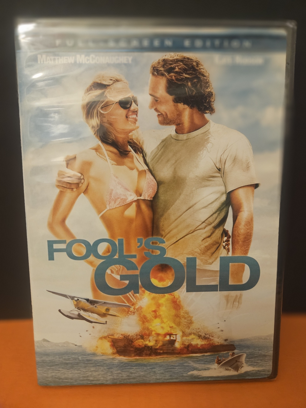 Fool's Gold DVD Full-Screen Edition, Sealed, Matthew McConaughey, Kate Hudson